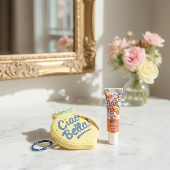 My Beauty Spot Other - Ciao Bella Lemon Lip Gloss Holder with Scented Lip Gloss